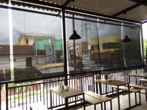 ROLLERBLIND SOLAR SCREEN OUTDOOR WIRE PROYEK MALANG